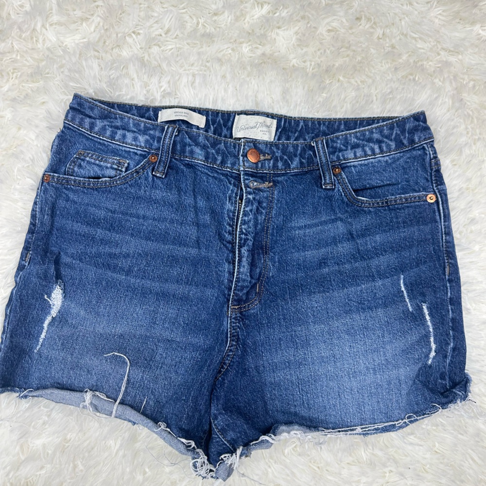 Universal Thread Dark Blue Jean Shorts